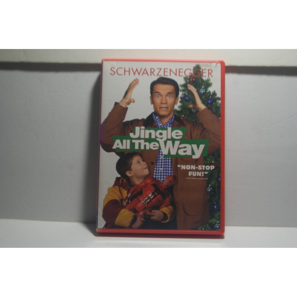 Jingle all the Way DVD Arnold Schwarzenegger 1996 Christmas Comedy